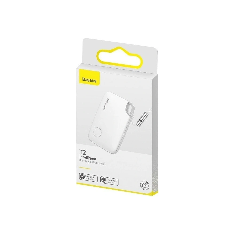 Hurtownia GSM - Lokalizator Bluetooth Baseus T2 ze smyczą (biały) - BSU1041WHT - {ean13} - Hurt