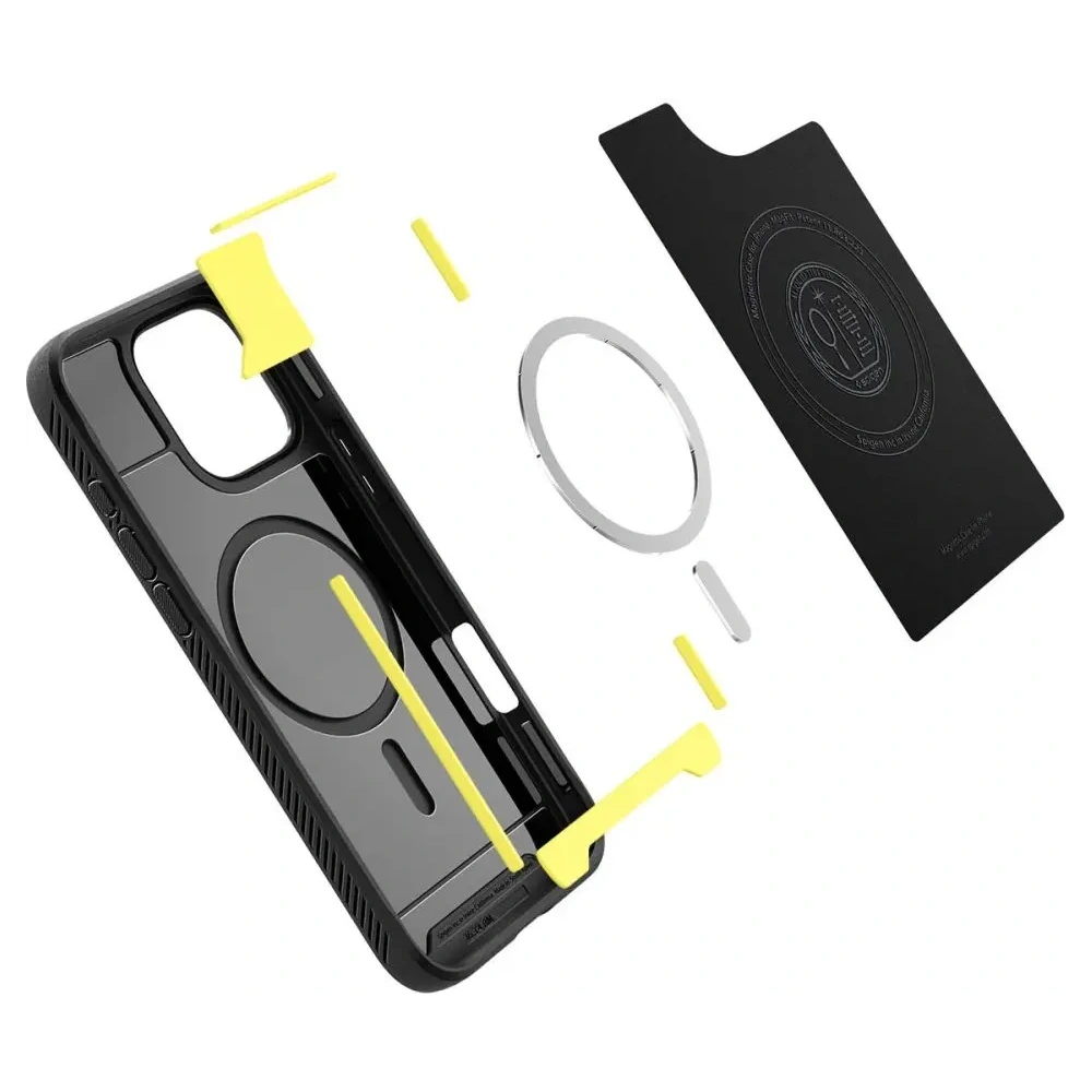 Hurtownia GSM - Spigen Rugged Armor Mag MagSafe Apple iPhone 16 Pro Matně Černá - SPN16479 - {ean13} - Hurt