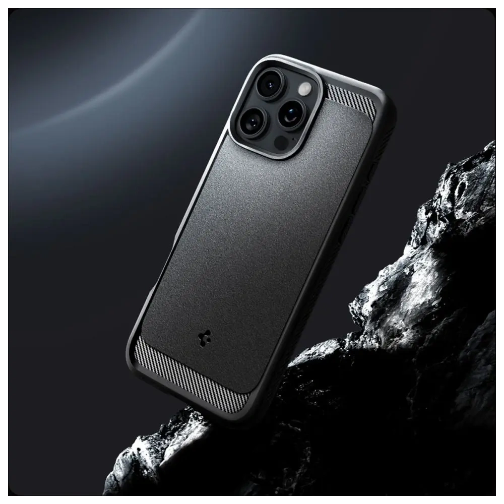 Hurtownia GSM - Spigen Rugged Armor Mag MagSafe Apple iPhone 16 Pro Matně Černá - SPN16479 - {ean13} - Hurt