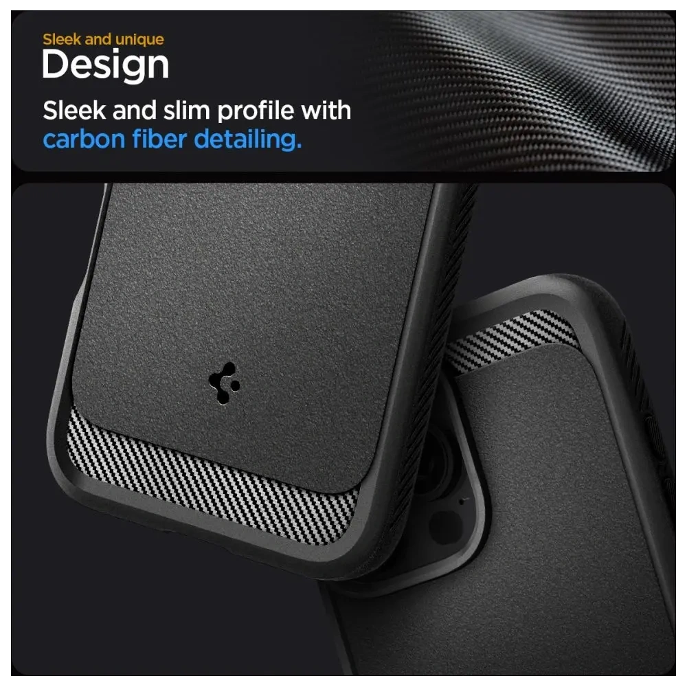 Hurtownia GSM - Spigen Rugged Armor Mag MagSafe Apple iPhone 16 Pro Matně Černá - SPN16479 - {ean13} - Hurt