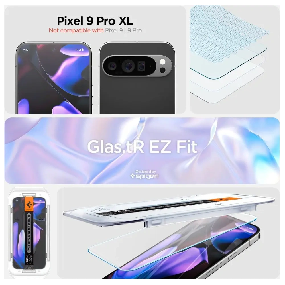 Hurtownia GSM - Spigen GLAS.tR ez Fit Google Pixel 9 Pro XL Clear [2 PACK] - SPN16480 - {ean13} - Hurt