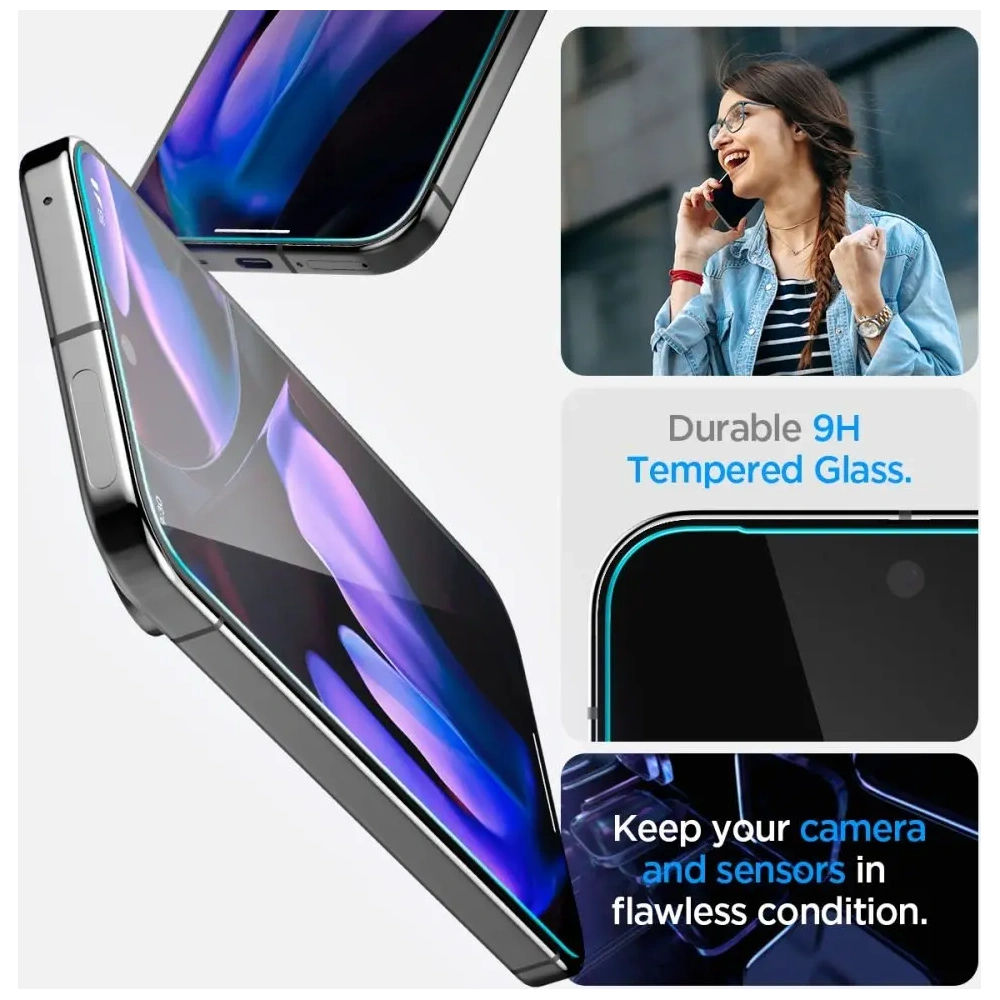 Hurtownia GSM - Szkło hartowane Spigen GLAS.tR ez Fit Google Pixel 9 Pro XL Clear [2 PACK] - SPN16480 - {ean13} - Hurt