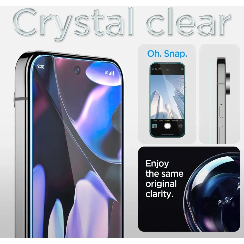 Hurtownia GSM - Szkło hartowane Spigen GLAS.tR ez Fit Google Pixel 9 Pro XL Clear [2 PACK] - SPN16480 - {ean13} - Hurt