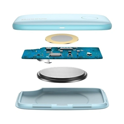 Lokalizator Bluetooth Baseus T2 ze smyczą (niebieski)