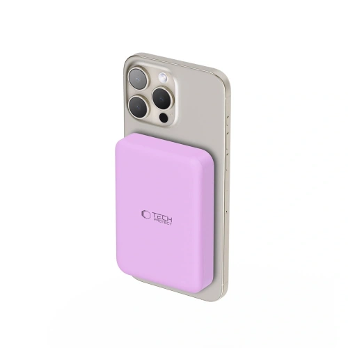 Powerbank Tech-Protect PB11 LifeMag MagSafe Power Bank 10000mAh Lilac