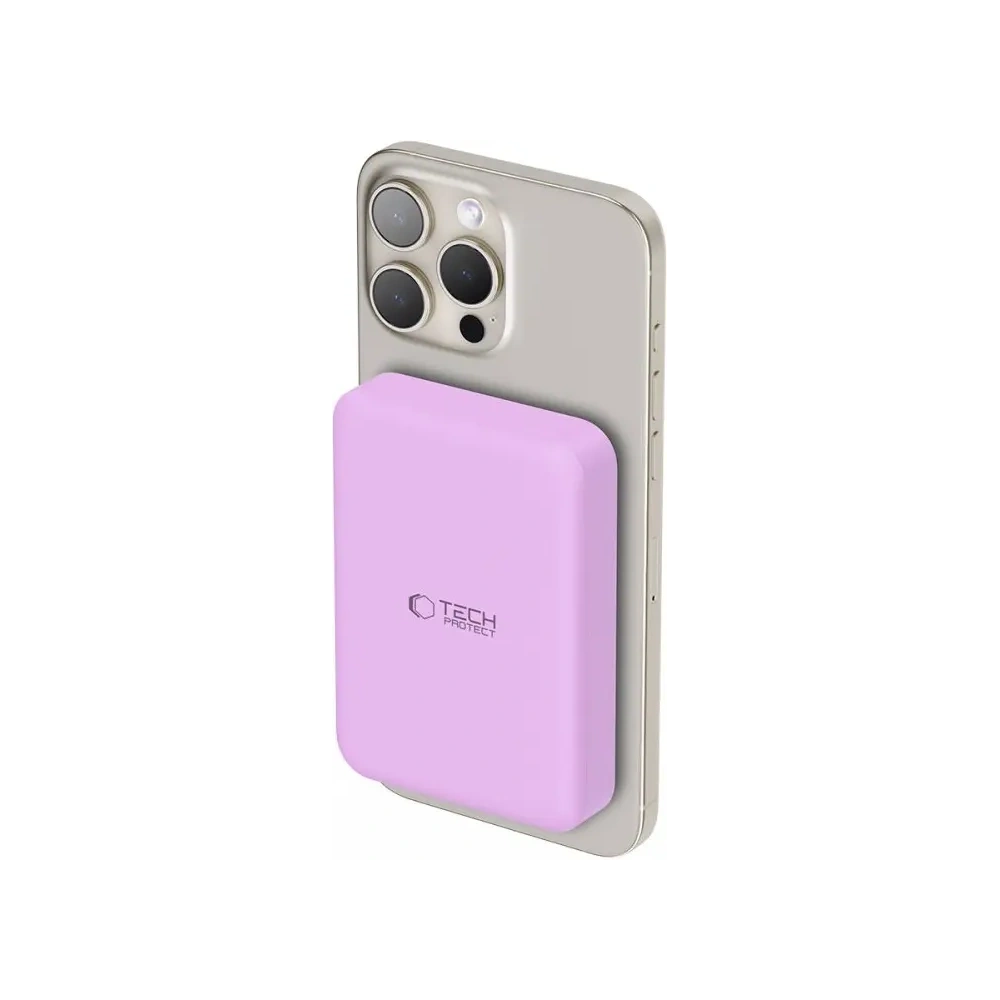 Hurtownia GSM - Tech-Protect PB11 LifeMag MagSafe Power Bank 10000mAh Lila - THP3230 - {ean13} - Hurt