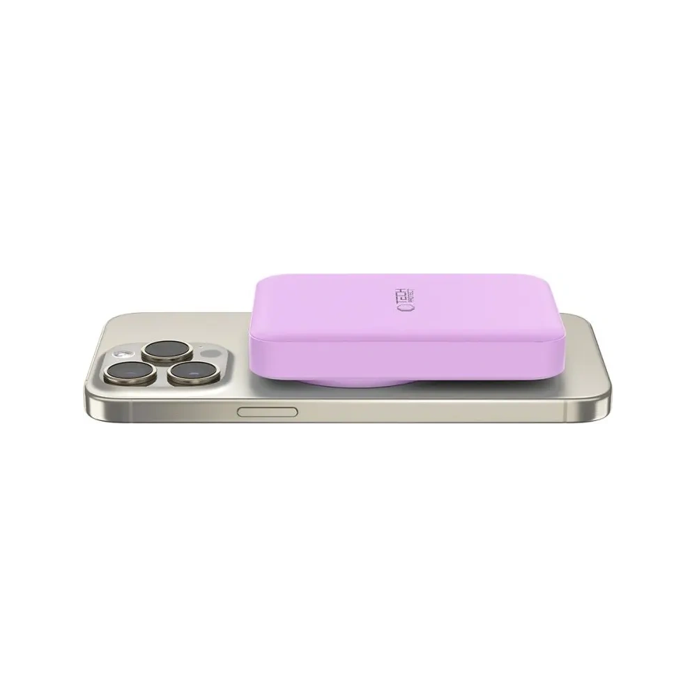 Hurtownia GSM - Tech-Protect PB11 LifeMag MagSafe Power Bank 10000mAh Lila - THP3230 - {ean13} - Hurt
