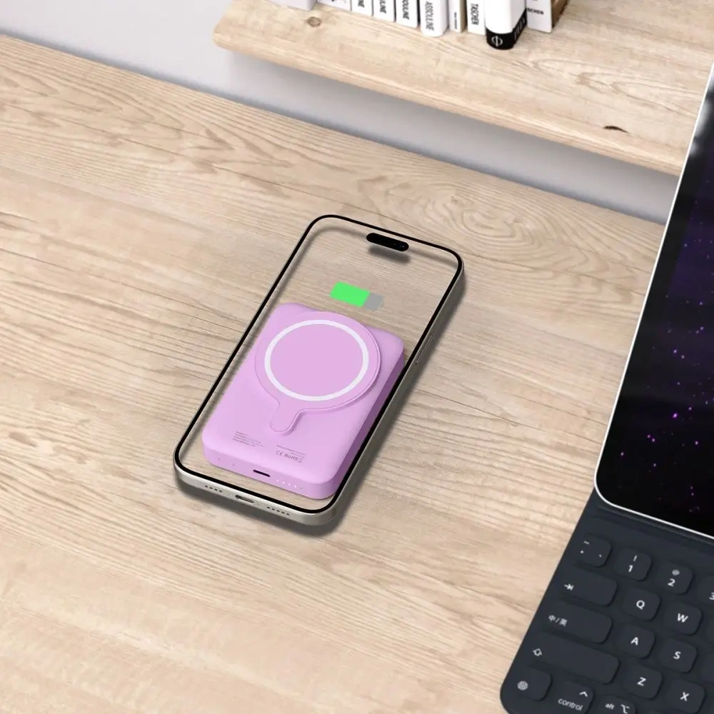 Hurtownia GSM - Powerbank Tech-Protect PB11 LifeMag MagSafe Power Bank 10000mAh Lilac - THP3230 - {ean13} - Hurt