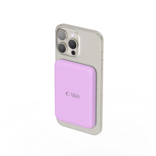 Powerbank Tech-Protect PB10 LifeMag MagSafe Power Bank 5000mAh Lilac