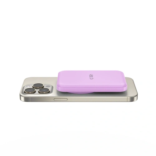 Powerbank Tech-Protect PB10 LifeMag MagSafe Power Bank 5000mAh Lilac
