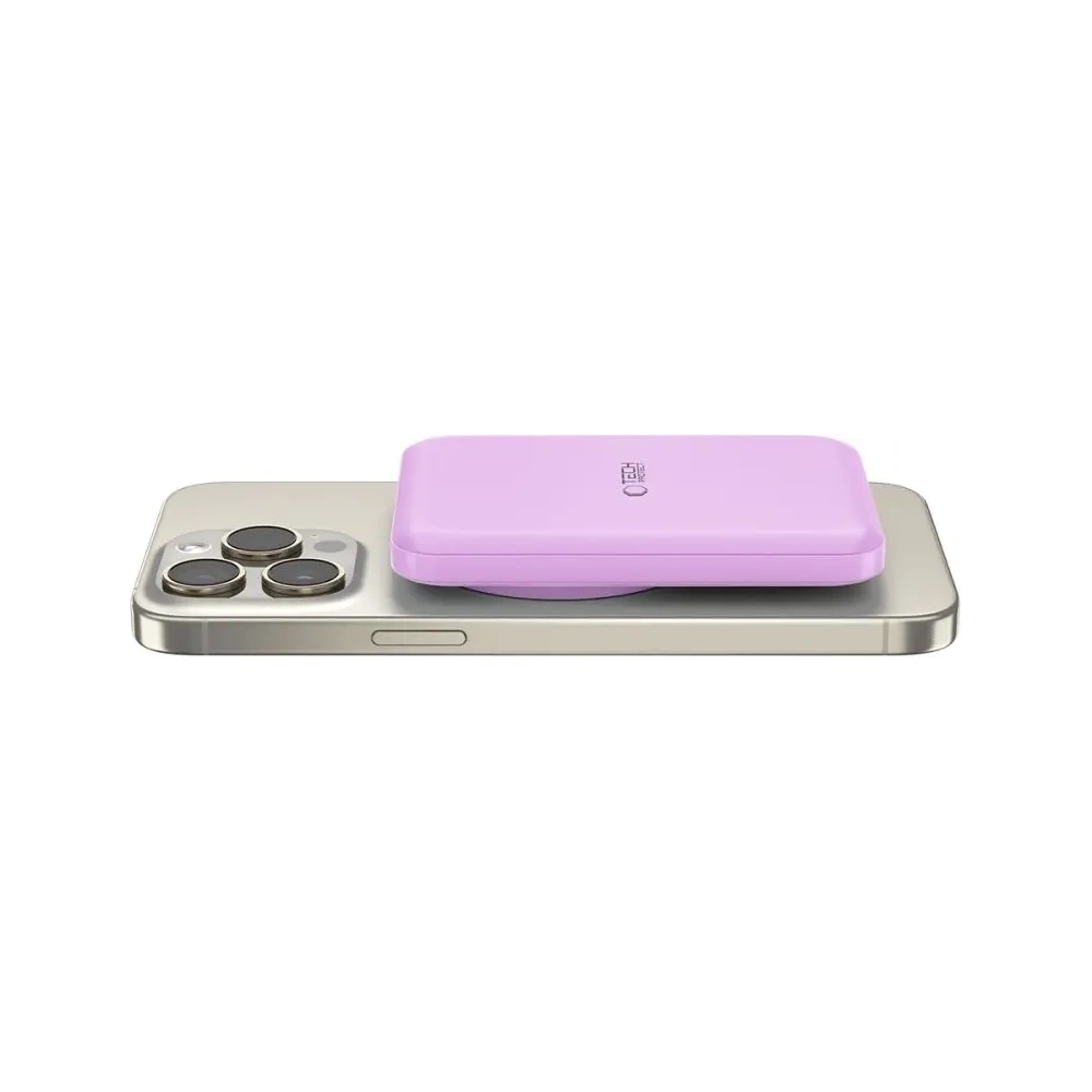 Hurtownia GSM - Tech-Protect PB10 LifeMag MagSafe Baterie externă 5000mAh Lila - THP3231 - {ean13} - Hurt
