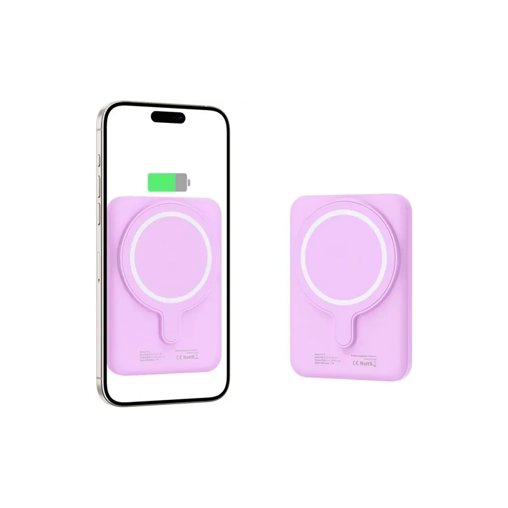 Hurtownia GSM - Tech-Protect PB10 LifeMag MagSafe Baterie externă 5000mAh Lila - THP3231 - {ean13} - Hurt