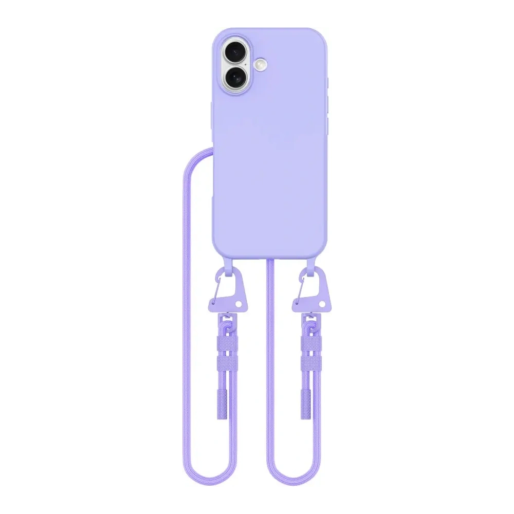 Etui Tech-Protect Magnecklace MagSafe Apple iPhone 16 Lavender