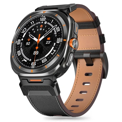 Pasek Tech-Protect Delta Pro Samsung Galaxy Watch Ultra 47mm Leather Black