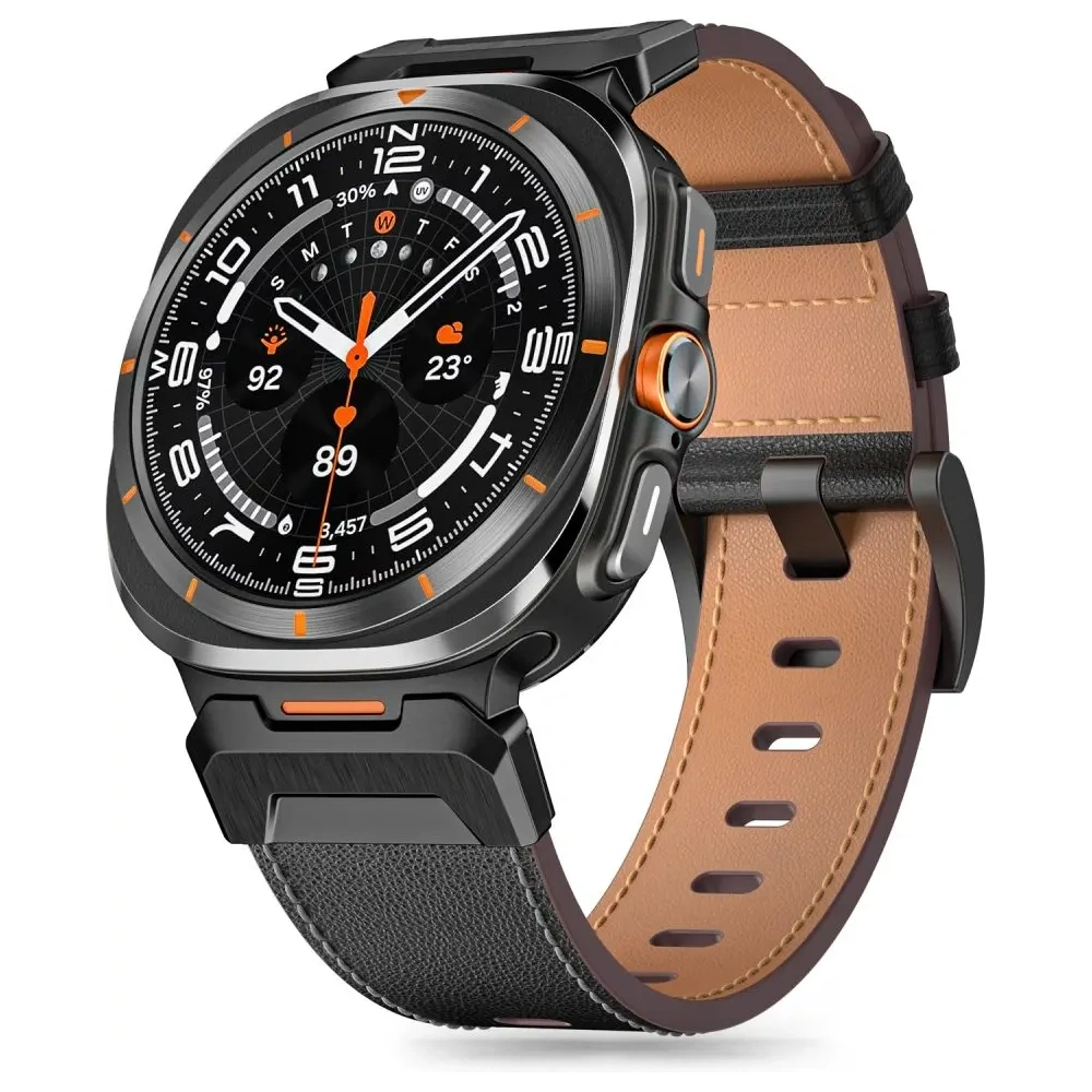 Hurtownia GSM - Tech-Protect Delta Pro Samsung Galaxy Watch Ultra 47mm Leder Schwarz - THP3235 - {ean13} - Hurt