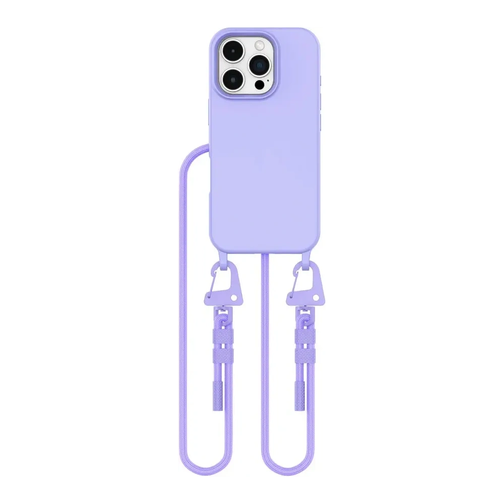 Etui Tech-Protect Magnecklace MagSafe Apple iPhone 16 Pro Lavender