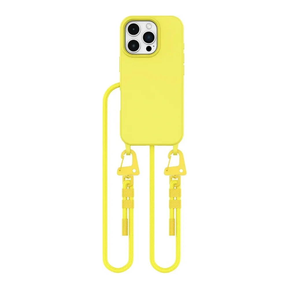 Etui Tech-Protect Magnecklace MagSafe Apple iPhone 16 Pro Max Canary Yellow