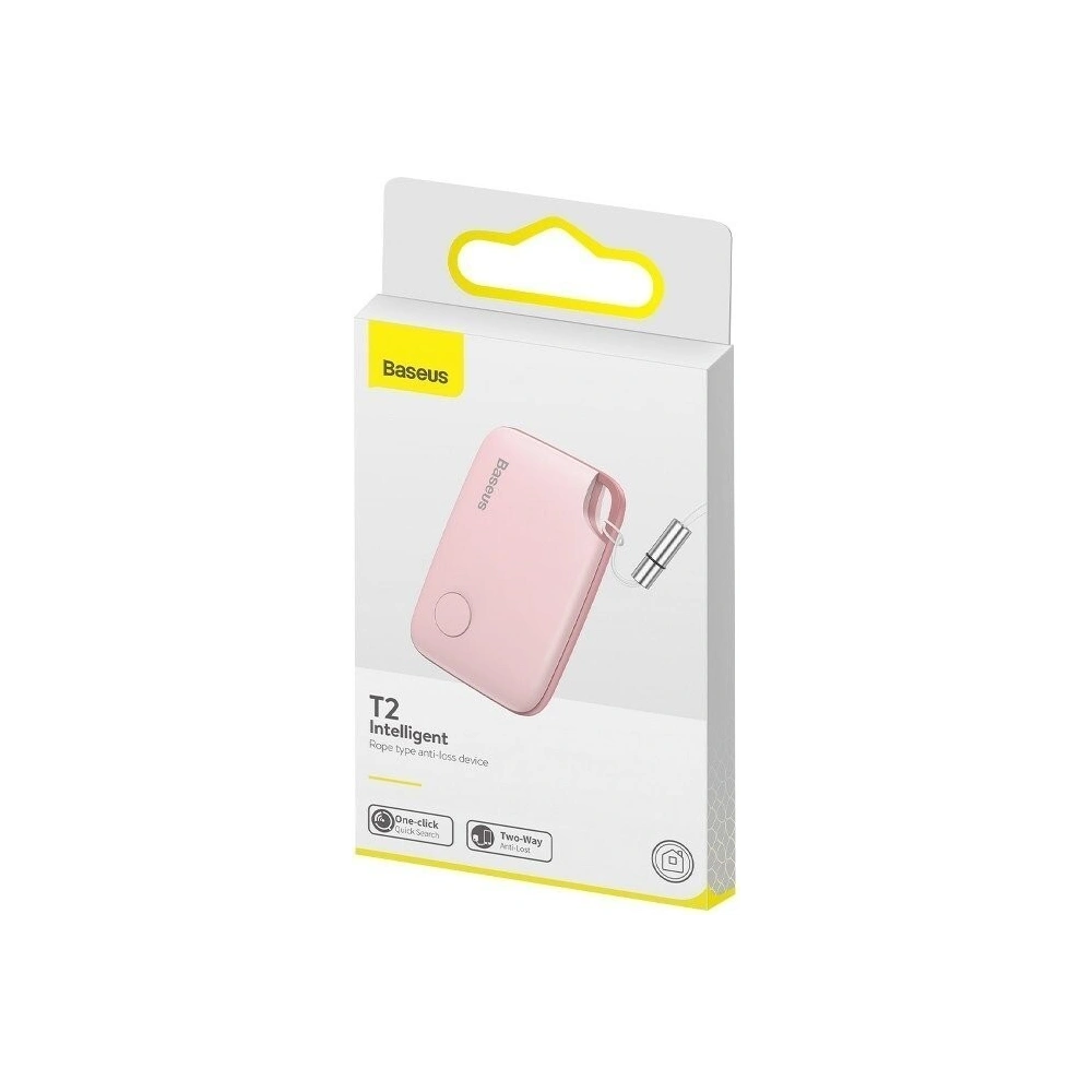 Hurtownia GSM - Lokalizator Bluetooth Baseus T2 ze smyczą (różowy) - BSU1043PNK - {ean13} - Hurt