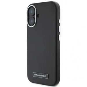 Wholesale Karl Lagerfeld KLHMP16MPGMSRPK Apple iPhone 16 Plus hardcase FW Metal Plate MagSafe black - KLD21712 - {ean13} - Hurt