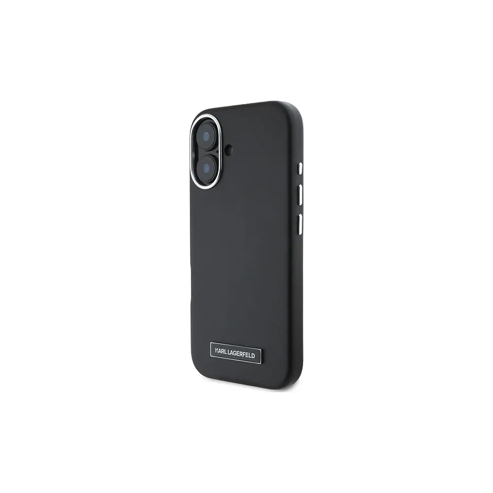 Hurtownia GSM - Karl Lagerfeld KLHMP16MPGMSRPK Apple iPhone 16 Plus Hardcase FW Metallplatte MagSafe schwarz - KLD21712 - {ean13} - Hurt