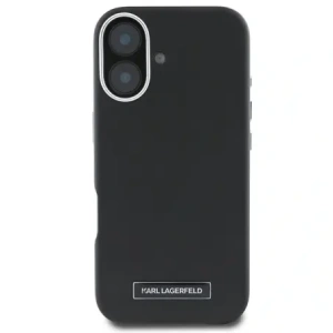 Wholesale Karl Lagerfeld KLHMP16MPGMSRPK Apple iPhone 16 Plus hardcase FW Metal Plate MagSafe black - KLD21712 - {ean13} - Hurt