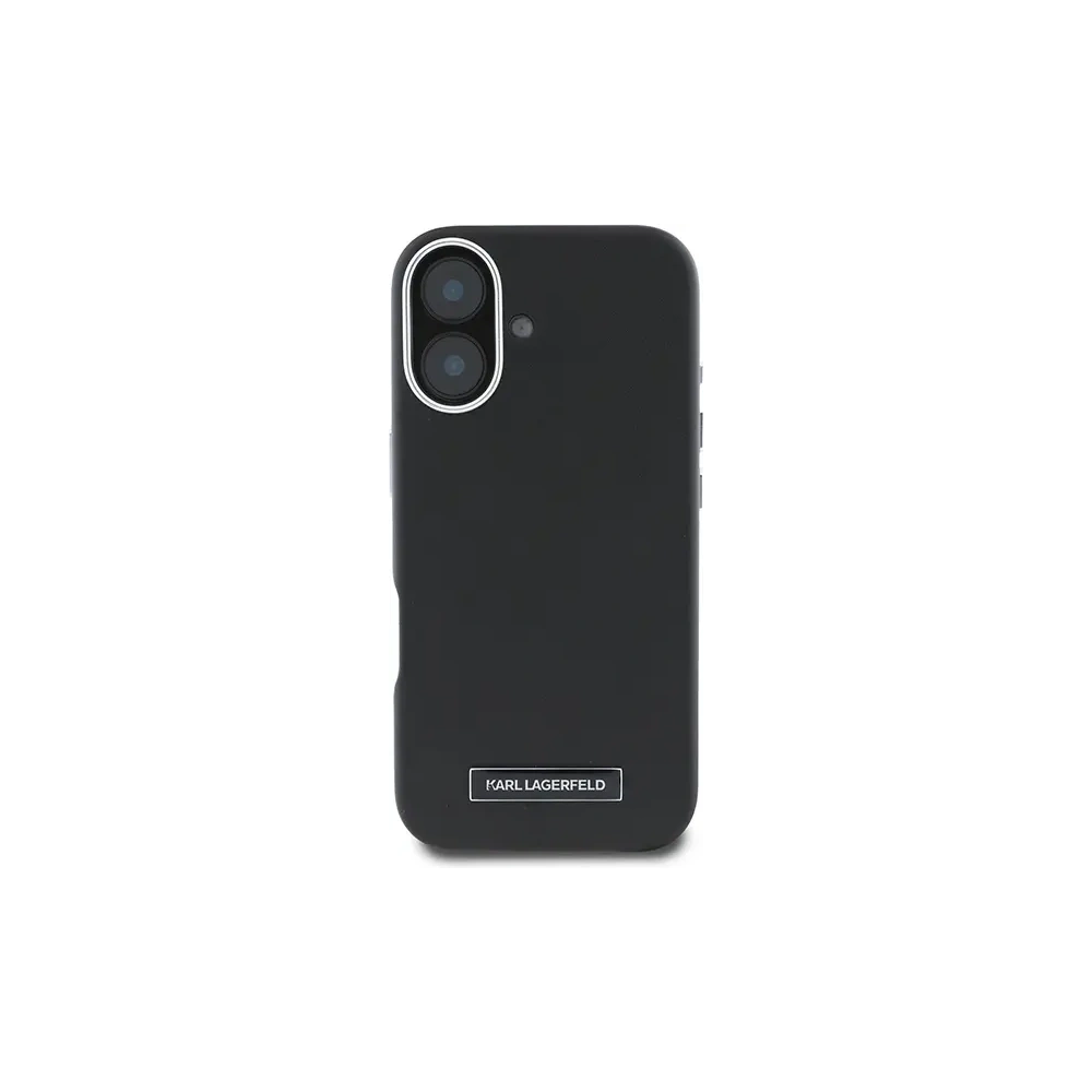 Hurtownia GSM - Karl Lagerfeld KLHMP16MPGMSRPK Apple iPhone 16 Plus kemény tok FW fémlemez MagSafe fekete - KLD21712 - {ean13} - Hurt