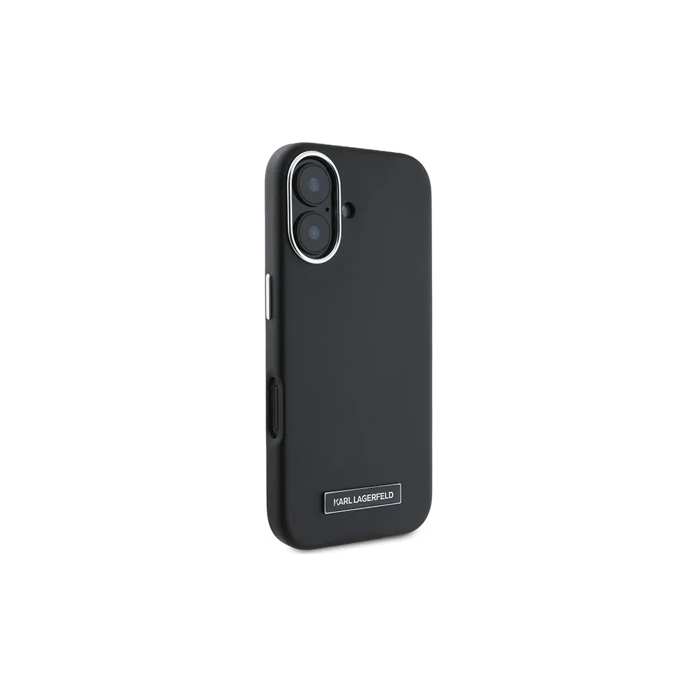 Hurtownia GSM - Karl Lagerfeld KLHMP16MPGMSRPK Apple iPhone 16 Plus Hardcase FW Metallplatte MagSafe schwarz - KLD21712 - {ean13} - Hurt