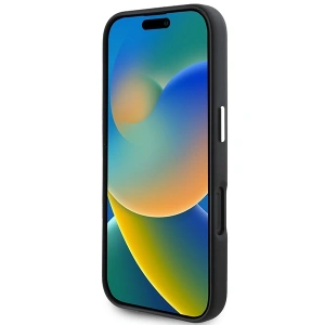 Etui Karl Lagerfeld KLHMP16MPGMSRPK Apple iPhone 16 Plus hardcase FW Metal Plate MagSafe czarny/black