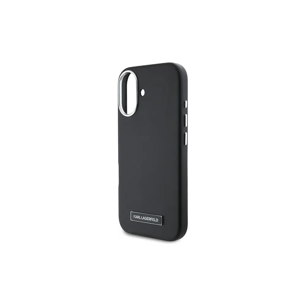 Hurtownia GSM - Karl Lagerfeld KLHMP16MPGMSRPK Apple iPhone 16 Plus Hardcase FW Metallplatte MagSafe schwarz - KLD21712 - {ean13} - Hurt