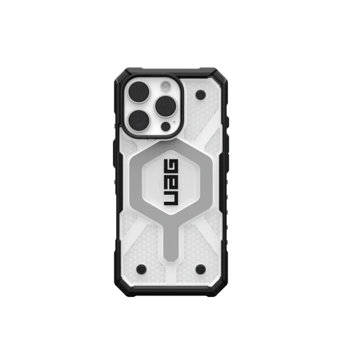 Etui UAG Urban Armor Gear Pathfinder Clear Apple iPhone 16 Pro MagSafe (ice/black)