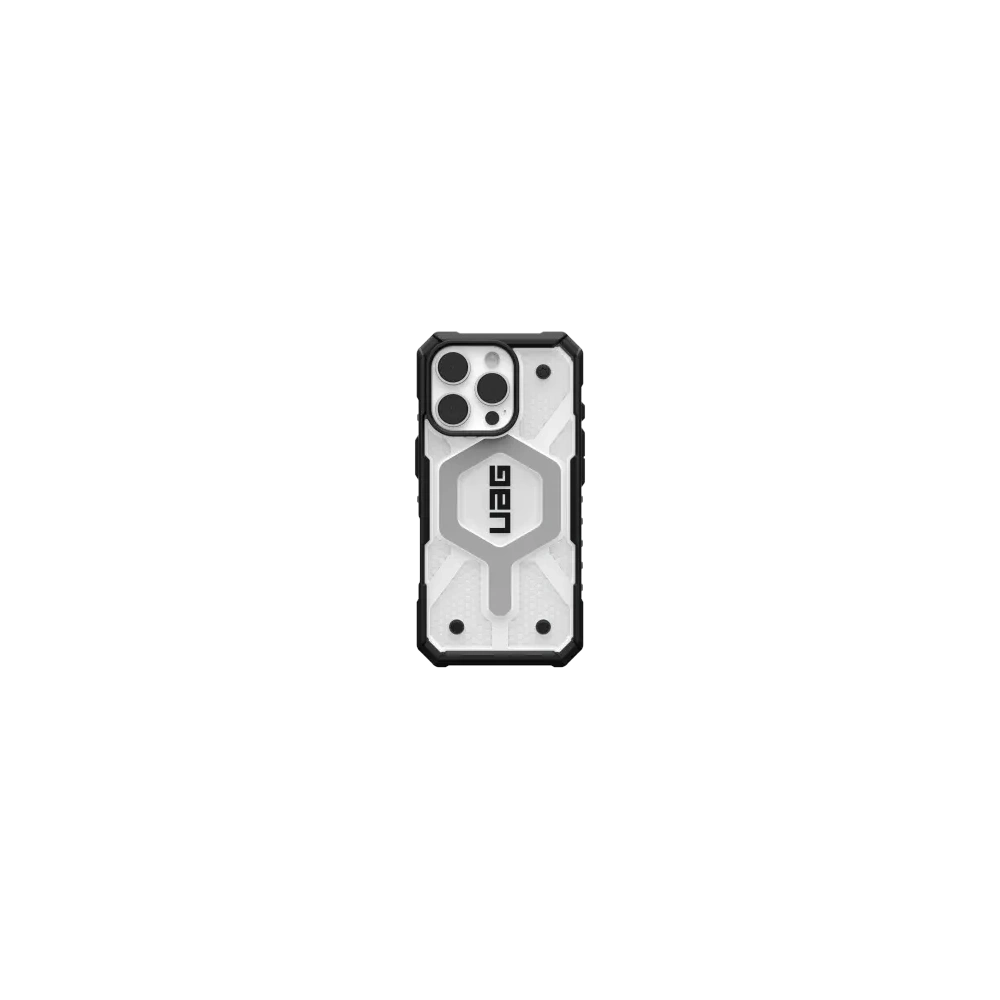 Wholesale UAG Urban Armor Gear Pathfinder Clear Apple iPhone 16 Pro MagSafe (ice/black) - UAG1436 - {ean13} - Hurt