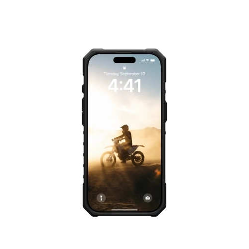 Etui UAG Urban Armor Gear Pathfinder Clear Apple iPhone 16 Pro MagSafe (ice/black)