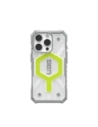 UAG Urban Armor Gear Pathfinder Clear Apple iPhone 16 Pro MagSafe (active neon)