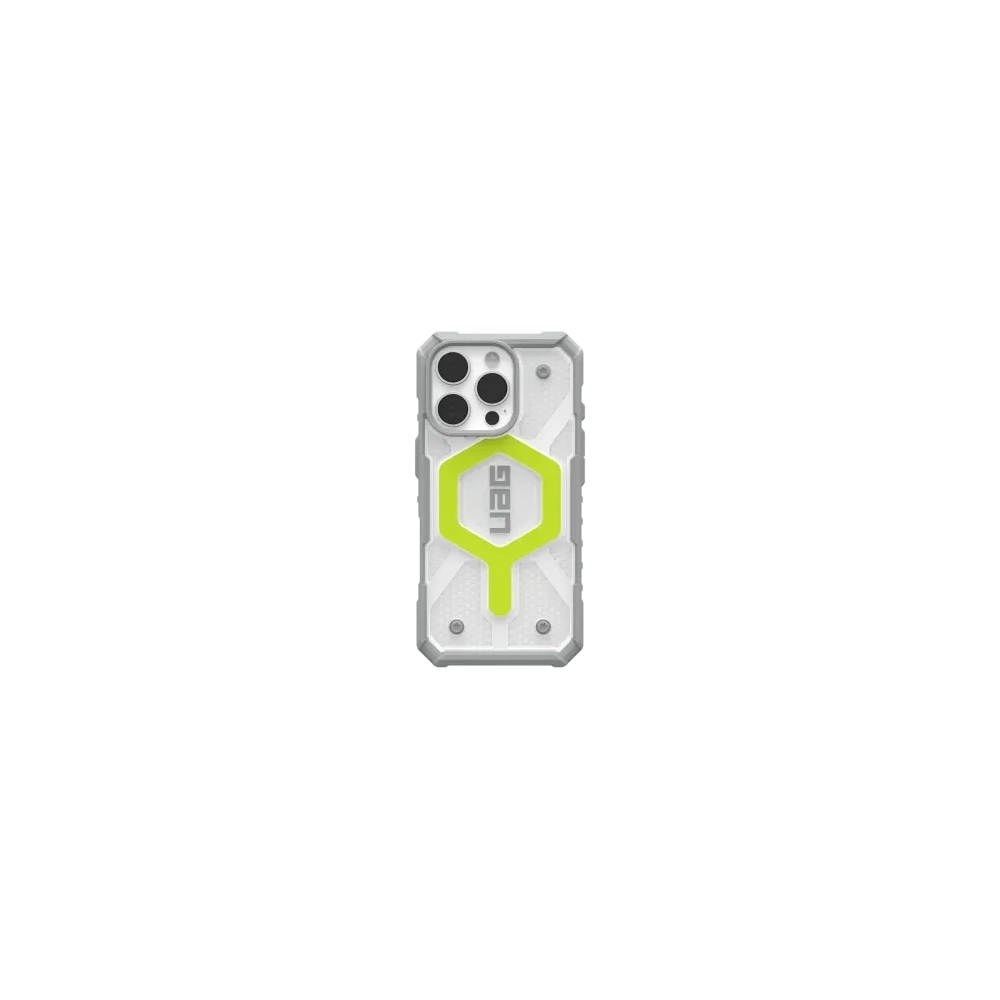 Wholesale UAG Urban Armor Gear Pathfinder Clear Apple iPhone 16 Pro MagSafe (active neon) - UAG1438 - {ean13} - Hurt
