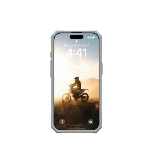 Etui UAG Urban Armor Gear Pathfinder Clear Apple iPhone 16 Pro MagSafe (active neon)