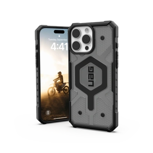 Etui UAG Urban Armor Gear Pathfinder Clear Apple iPhone 16 Pro Max MagSafe (ash)