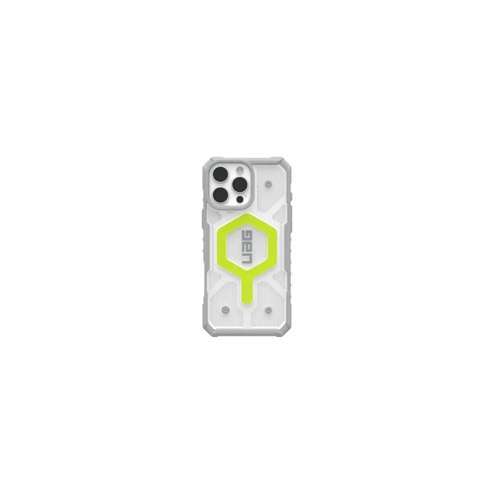 Hurtownia GSM - Etui UAG Urban Armor Gear Pathfinder Clear Apple iPhone 16 Pro Max MagSafe (active neon) - UAG1441 - {ean13} - Hurt
