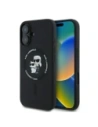 Karl Lagerfeld KLHMP16MSCMKCRHK Apple iPhone 16 Plus Hardcase Silikon Karl&Choupette Ring MagSafe schwarz