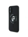 Hurtownia GSM - Karl Lagerfeld KLHMP16MSCMKCRHK Apple iPhone 16 Plus hardcase silikonový Karl&Choupette Ring MagSafe černý - KLD21714 - {ean13} - Hurt
