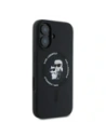 Hurtownia GSM - Karl Lagerfeld KLHMP16MSCMKCRHK Apple iPhone 16 Plus Hardcase Silikon Karl&Choupette Ring MagSafe schwarz - KLD21714 - {ean13} - Hurt