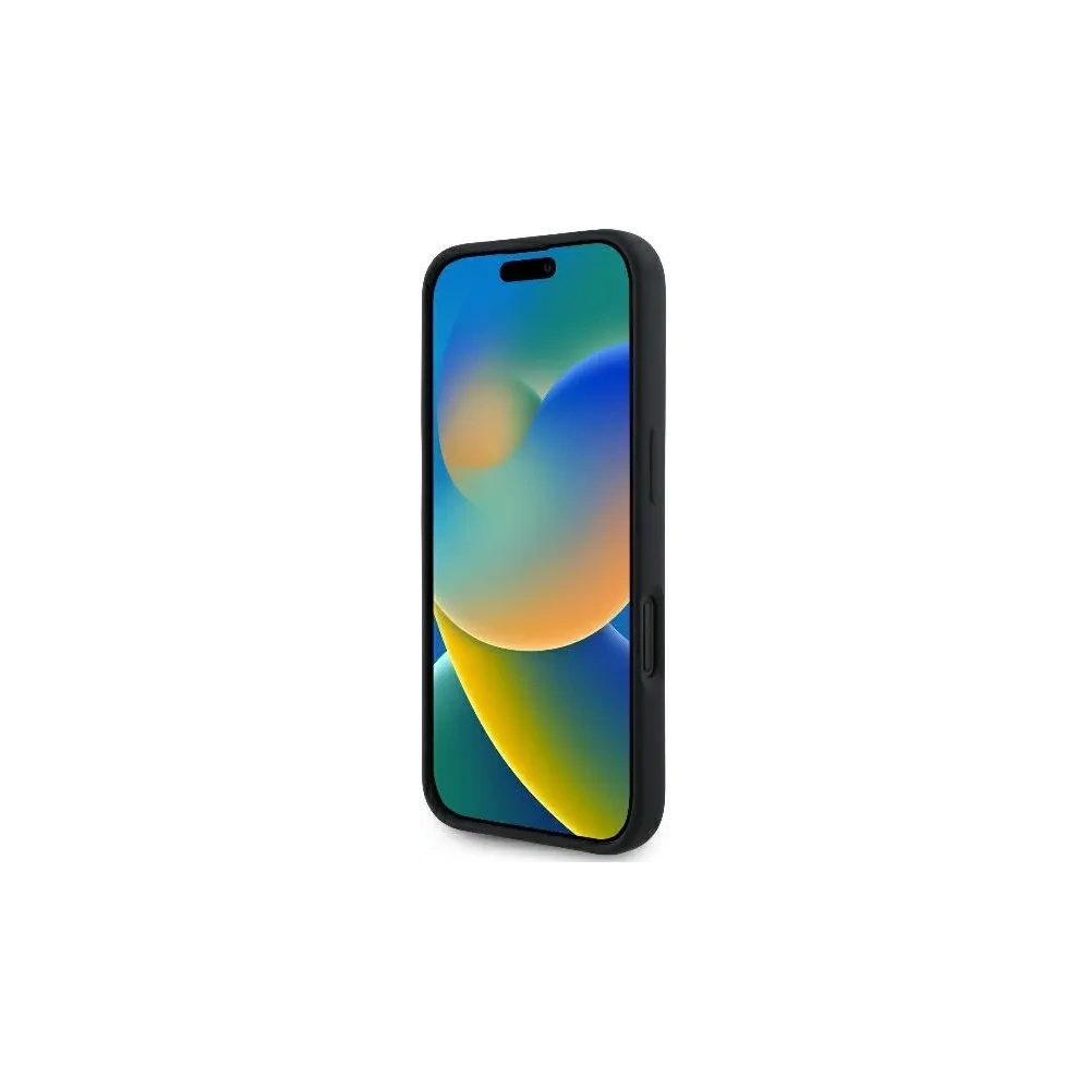 Hurtownia GSM - Karl Lagerfeld KLHMP16MSCMKCRHK Apple iPhone 16 Plus kemény tok szilikon Karl&Choupette gyűrű MagSafe fekete - KLD21714 - {ean13} - Hurt