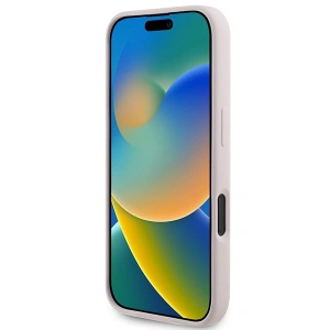 Etui Karl Lagerfeld KLHMP16MSCMKCRHP Apple iPhone 16 Plus hardcase Silicone Karl&Choupette Ring MagSafe różowy/pink