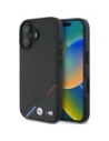 Hurtownia GSM - BMW BMHMP16M23PUDTK Apple iPhone 16 Plus kemény tok Carbon Tricolor Line MagSafe fekete - BMW688 - {ean13} - Hurt