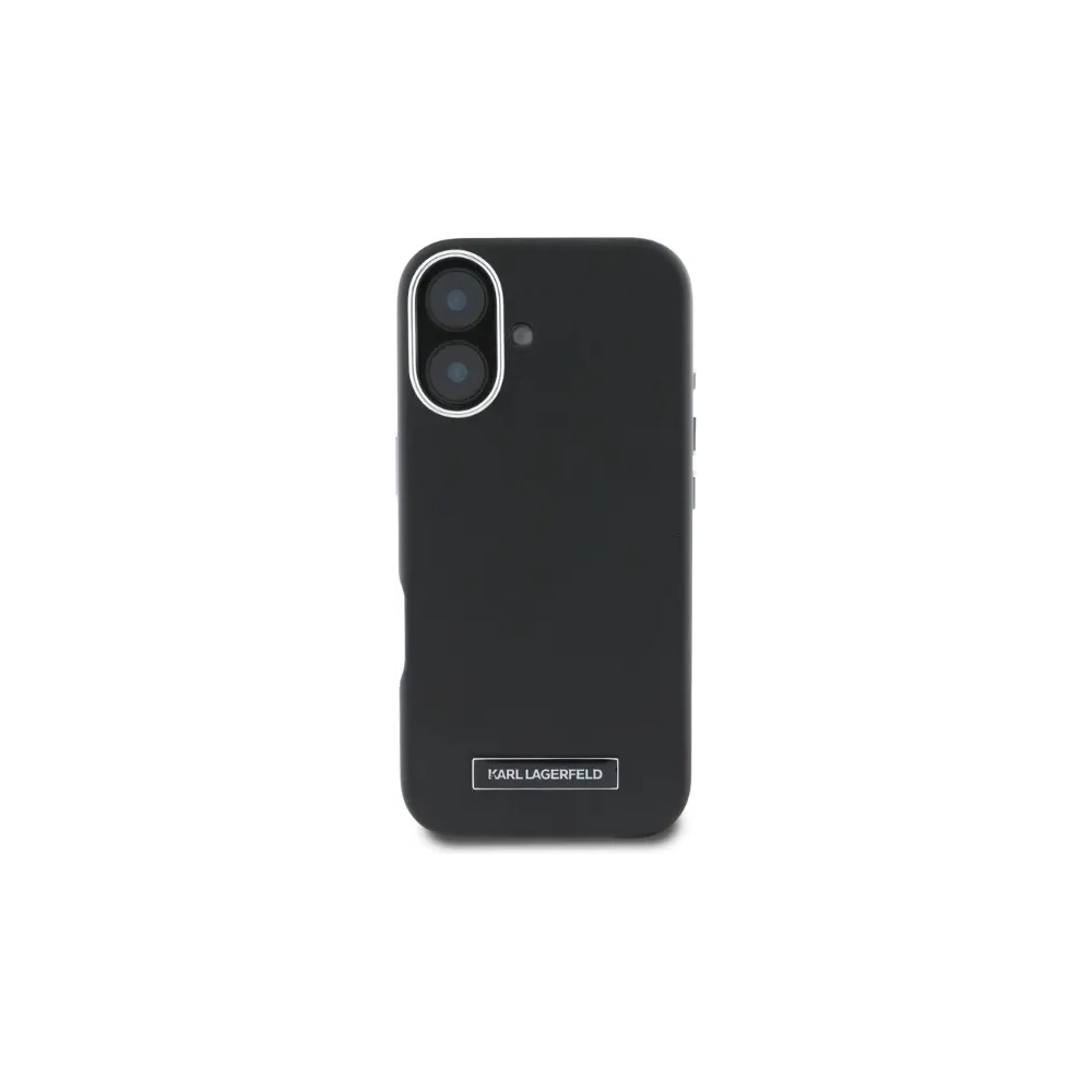 Hurtownia GSM - Karl Lagerfeld KLHMP16SPGMSRPK Apple iPhone 16 hardcase FW Metal Plate MagSafe černý - KLD21719 - {ean13} - Hurt