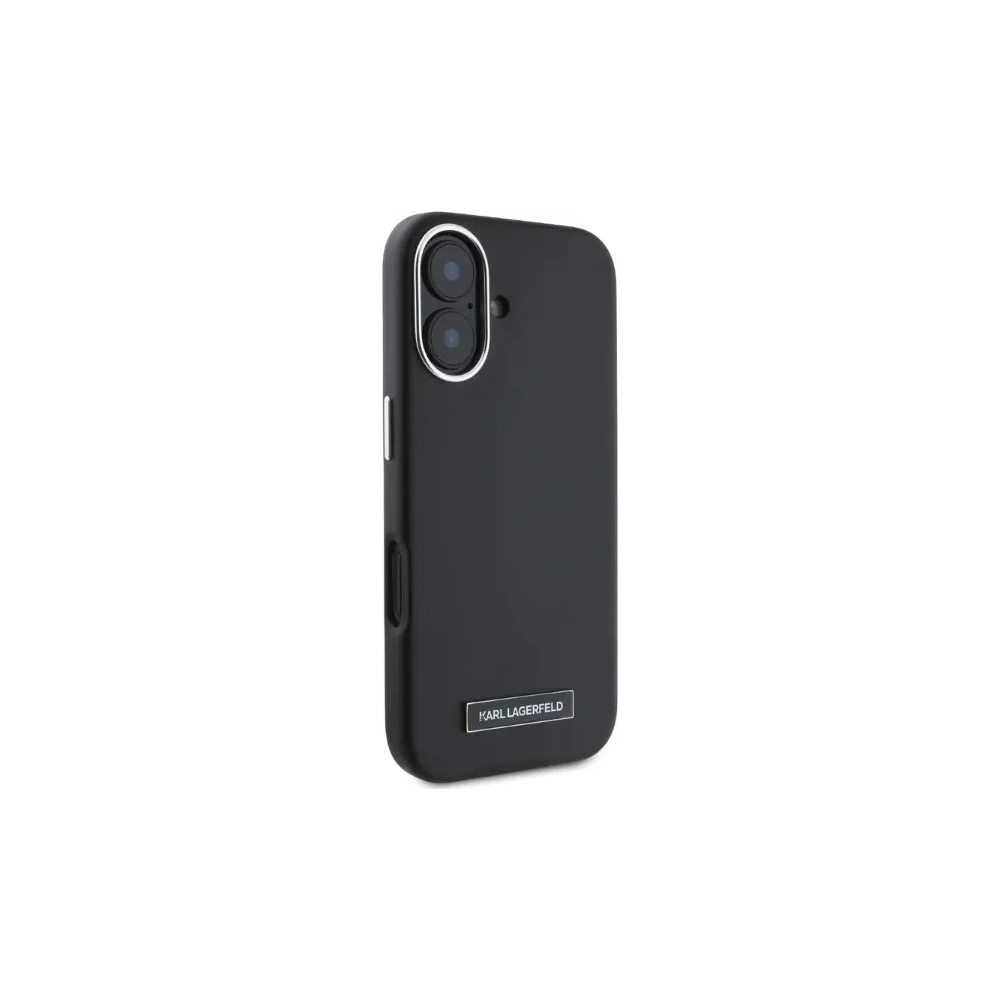 Hurtownia GSM - Karl Lagerfeld KLHMP16SPGMSRPK Apple iPhone 16 hardcase FW Metal Plate MagSafe černý - KLD21719 - {ean13} - Hurt