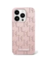 Karl Lagerfeld KLHMP16SPKHPORPP Apple iPhone 16 hardcase Hot Stamp MagSafe roz