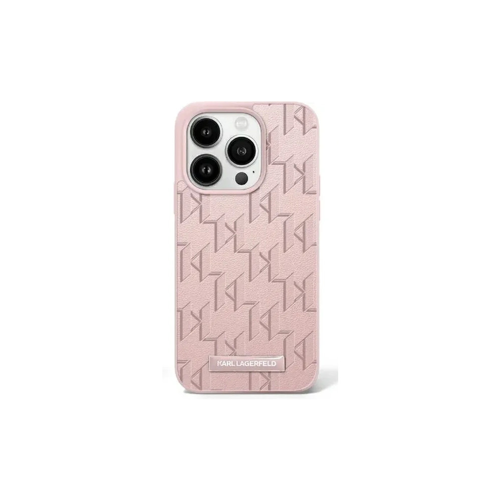 Hurtownia GSM - Karl Lagerfeld KLHMP16SPKHPORPP Apple iPhone 16 tvrdý obal Hot Stamp MagSafe růžový - KLD21721 - {ean13} - Hurt