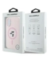 Hurtownia GSM - Karl Lagerfeld KLHMP16SSCMKCRHP Apple iPhone 16 carcasă dură din silicon Karl&Choupette MagSafe roz - KLD21722 - {ean13} - Hurt