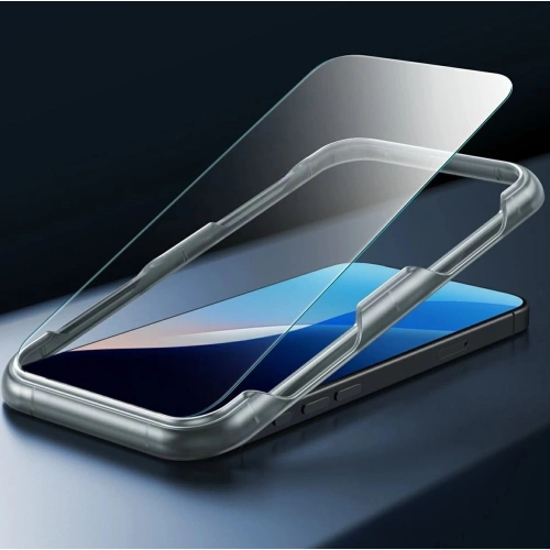 Zestaw ESR Classic Hybrid Halolock MagSafe & Tempered Glass Apple iPhone 16 Plus Clear/black