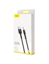Hurtownia GSM - Kabel USB do DC 3,5mm Baseus Cafule, 2A, 1m (czarno-szary) - BSU1046BLKGRY - {ean13} - Hurt